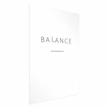 Plakat Balance 40x60 cm bez ramy bez marginesu