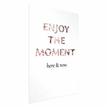 Plakat Enjoy the Moment 29,7x42 cm bez ramy bez marginesu