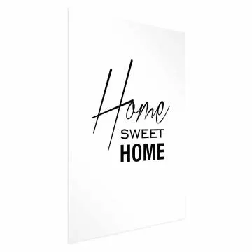 Plakat Home 29,7x42 cm bez ramy z marginesem