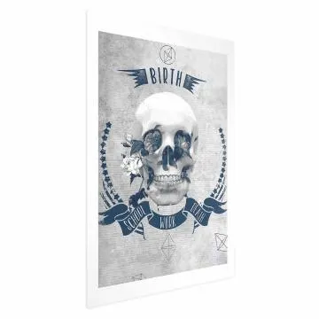 Plakat Life Is Brutal 60x90 cm bez ramy z marginesem