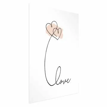 Plakat Połączeni w chmurach 21x30 cm bez ramy z marginesem