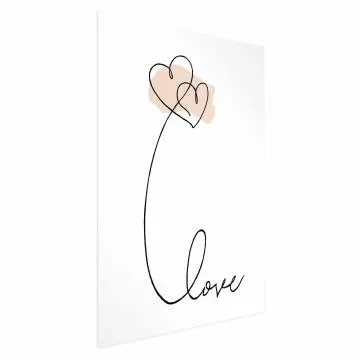 Plakat Połączeni w chmurach 21x30 cm bez ramy bez marginesu