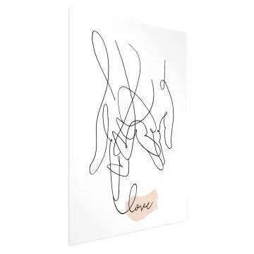 Plakat Splątane uczucie 29,7x42 cm bez ramy bez marginesu