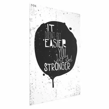 Plakat Stronger 40x60 cm bez ramy bez marginesu