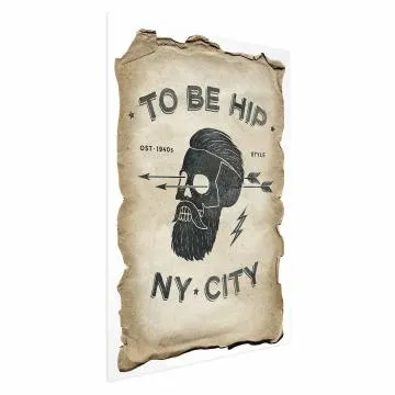 Plakat To be hip 29,7x42 cm bez ramy bez marginesu