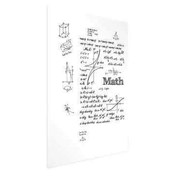 Plakat Matematyka 40x60 cm bez ramy z marginesem