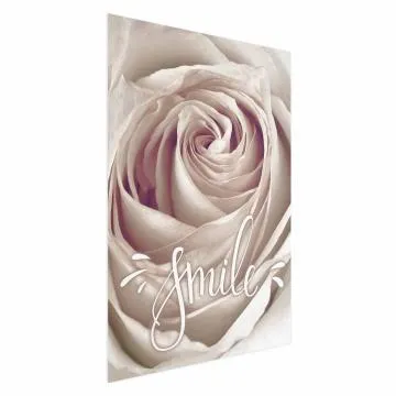 Plakat Uśmiechnij się 21x30 cm bez ramy bez marginesu