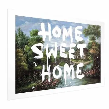 Plakat Wymarzony dom 42x29,7 cm bez ramy z marginesem