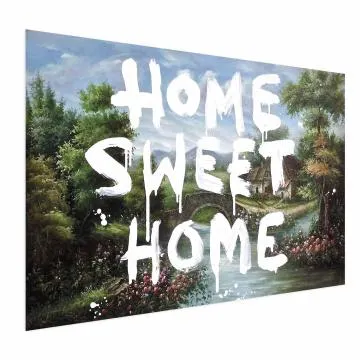 Plakat Wymarzony dom 42x29,7 cm bez ramy bez marginesu
