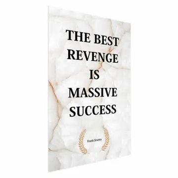 Plakat Best Revenge 60x90 cm bez ramy bez marginesu