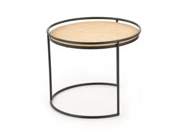 Ława MANADO 51x51 rattan naturalny - outlet
