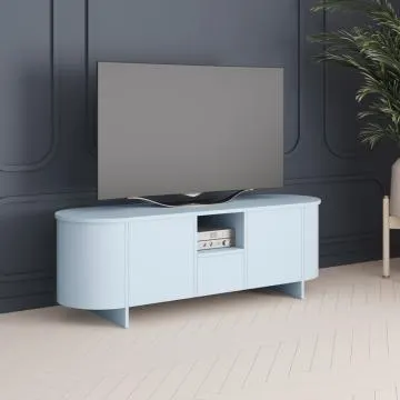 Szafka RTV MILETO 163 miętowa mat