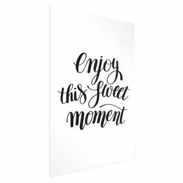 Plakat Enjoy 60x90 cm bez ramy bez marginesu