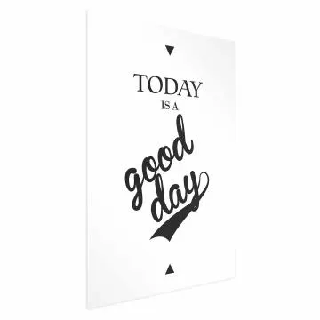 Plakat Today 40x60 cm bez ramy bez marginesu