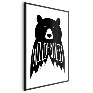 Plakat Wilderness 60x90 cm z ramą czarną bez marginesu