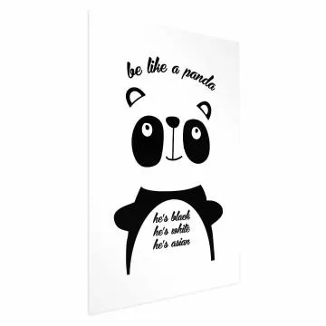 Plakat Panda 40x60 cm bez ramy z marginesem