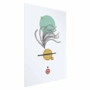 Plakat Roślinna kompozycja 60x90 cm bez ramy bez marginesu