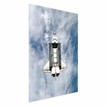 Plakat Wahadłowiec kosmiczny 21x30 cm bez ramy bez marginesu