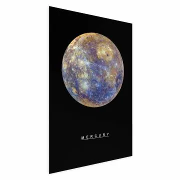 Plakat Merkury 21x30 cm bez ramy z marginesem