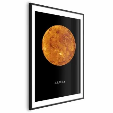 Plakat Wenus 29,7x42 cm z ramą czarną z marginesem