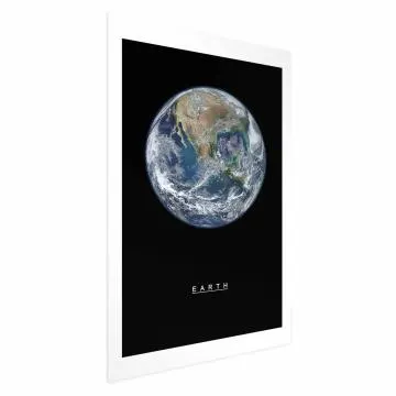 Plakat Ziemia 60x90 cm bez ramy z marginesem
