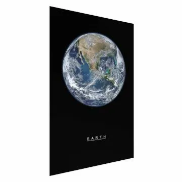 Plakat Ziemia 40x60 cm bez ramy bez marginesu