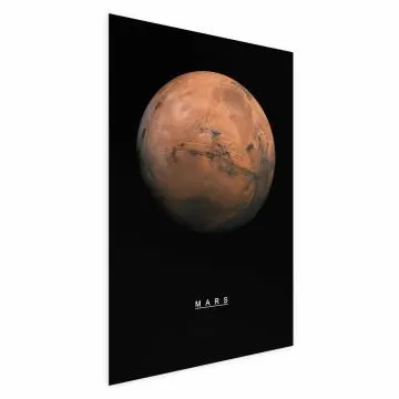 Plakat Mars 40x60 cm bez ramy z marginesem