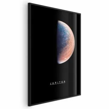 Plakat Jowisz 60x90 cm z ramą czarną bez marginesu
