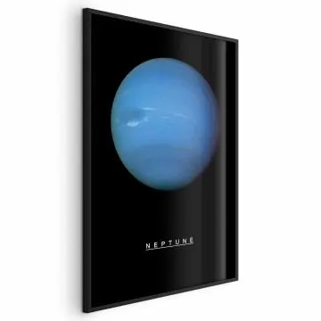 Plakat Neptun 40x60 cm z ramą czarną bez marginesu
