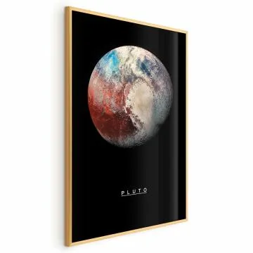 Plakat Pluton 40x60 cm z ramą złotą bez marginesu