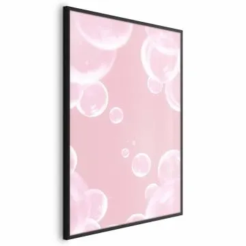 Plakat Subtelny powiew 40x60 cm z ramą czarną bez marginesu
