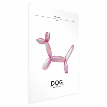 Plakat Holo-Dog 40x60 cm bez ramy z marginesem