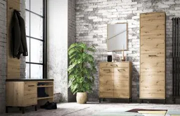 Wieszak do przedpokoju NIKOLA 35 dąb artisan