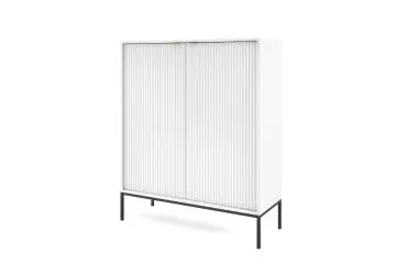 Komoda MILONA 2D 104 cm biała mat