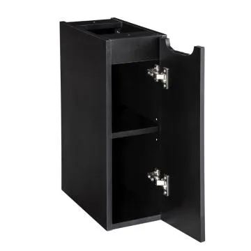 Szafka łazienkowa NOVA BLACK D2 81-20-1D 20cm czarna