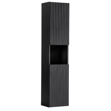 Szafka łazienkowa NOVA BLACK D 80-03-2D czarna
