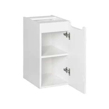 Szafka łazienkowa NOVA WHITE 81-30-1D 30cm biała