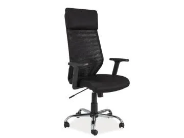Fotel biurowy Q-211 czarny