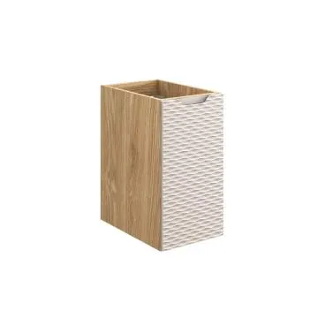 Szafka łazienkowa OCEAN BEIGE 81-30-1D 30cm dąb olejowany/beżowa