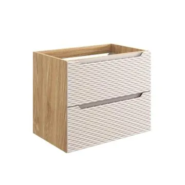 Szafka pod umywalkę OCEAN BEIGE 82-70-2S 70cm dąb olejowany/beżowa