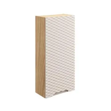 Szafka łazienkowa OCEAN BEIGE 83-35-1D 35cm dąb olejowany/beżowa