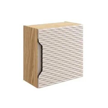 Szafka łazienkowa OCEAN BEIGE 83-35-1DQ 35cm dąb olejowany/beżowa