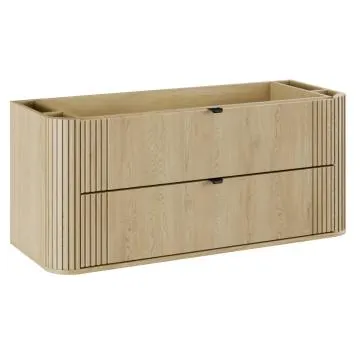 Szafka pod umywalkę OVALIA CREMONA 2S 120cm dąb cremona