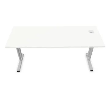 Biurko EASY SPACE C-LEG RC 160x60cm białe