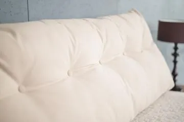 Poduszka na zagłówek PILLOW CHIC 180 beżowa