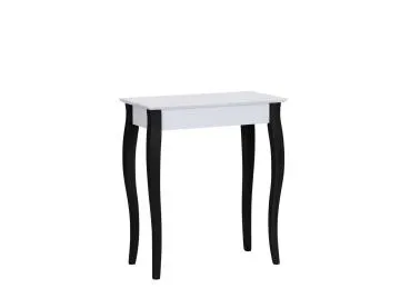 Konsola LILLO 65x35 biała/czarna