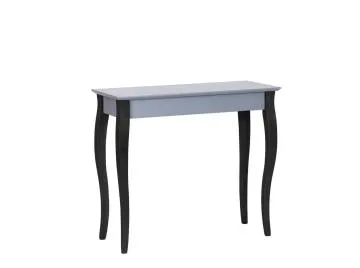 Konsola LILLO 85x35 ciemnoszara/czarna