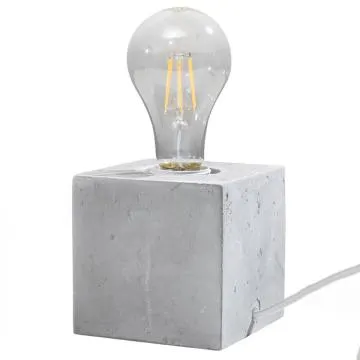 Lampa biurkowa ARIZ betonowa