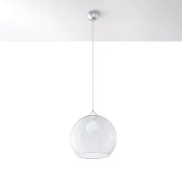 Lampa wisząca BALL transparentna