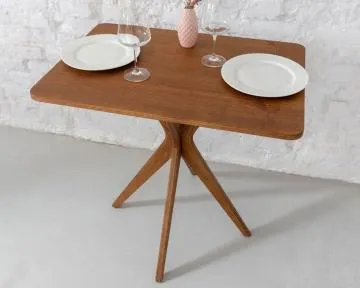 Stół CUTTI 55x80 orzechowy